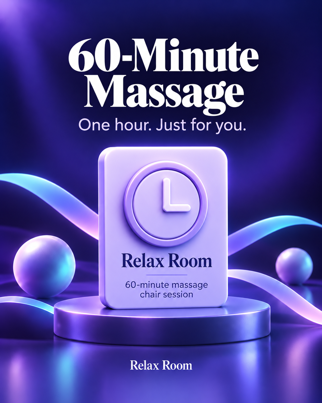 60-Minute Zero-Gravity Massage